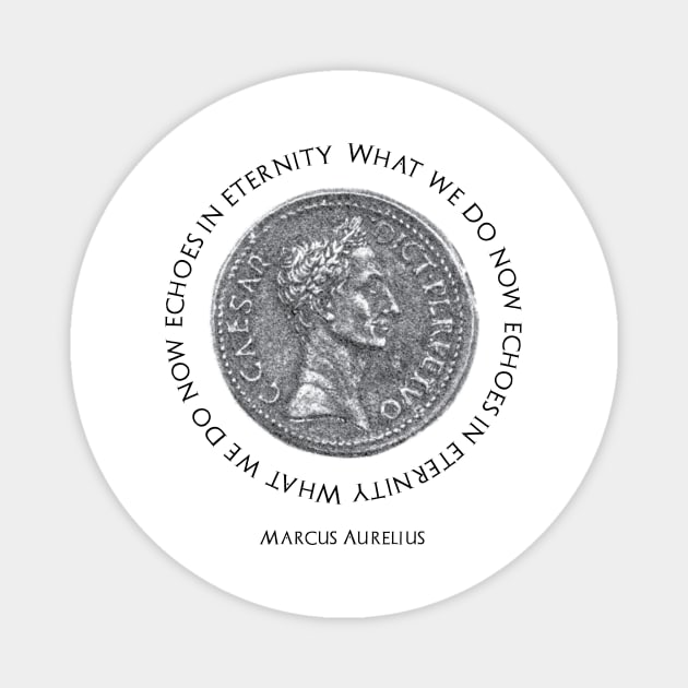 Stoic Quote from Marcus Aurelius Magnet by emma17